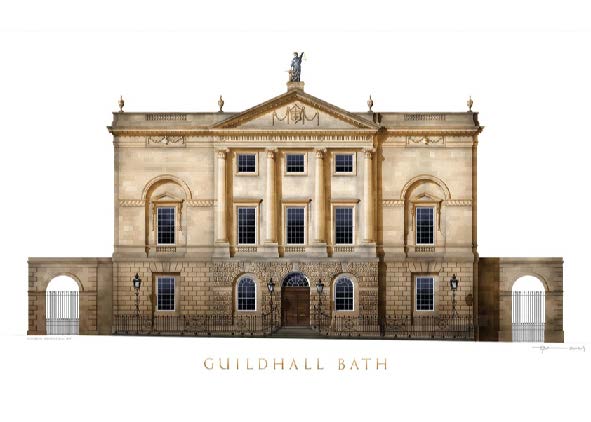BATH’S GEORGIAN GUILDHALL